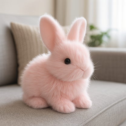 Spielzeug Plüsch Kaninchen Realistisch Bewegliches Haustier