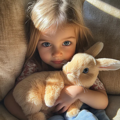 Spielzeug Plüsch Kaninchen Realistisch Bewegliches Haustier