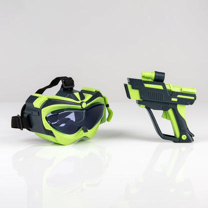 Spielzeug Set Interaktives Actionspiel Kinder Headset Blaster Spiel