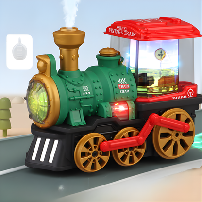 Spielzeug Zug mit Seifenblasen Funktion