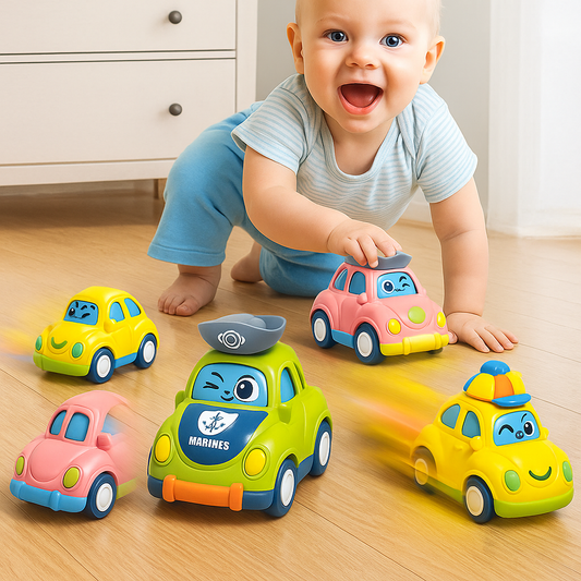 Spielzeugauto Kinder Kunststoff Bunt Robust