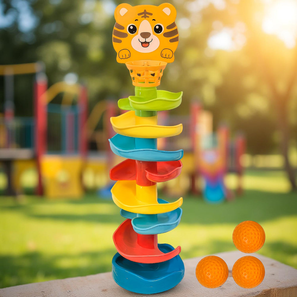 Spielzeug für Kleinkinder Kugelbahn Lernspiel aus robustem ABS