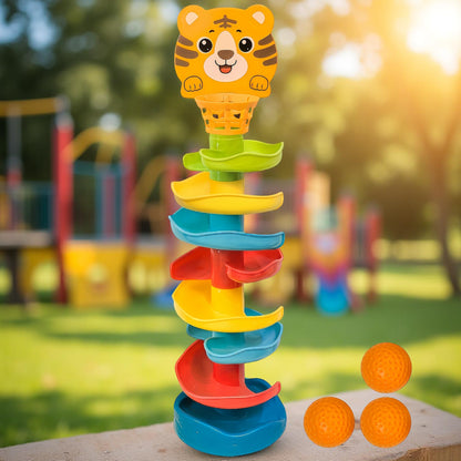 Spielzeug für Kleinkinder Kugelbahn Lernspiel aus robustem ABS