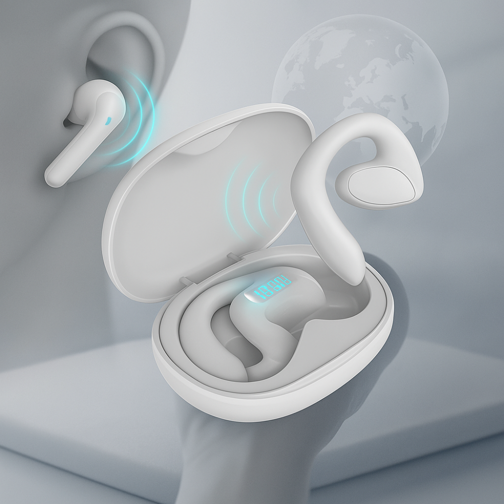 Sprachübersetzer Ohrhörer mit Ladecase1