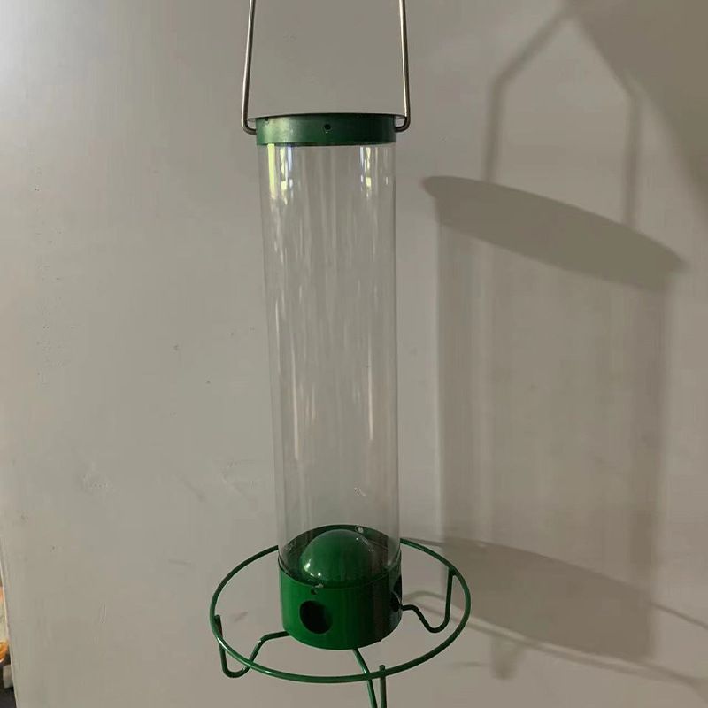 Vogelfutterhaus Eichhörnchen sicher Futterspender Vogelzuführung