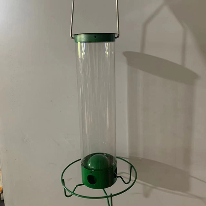 Vogelfutterhaus Eichhörnchen sicher Futterspender Vogelzuführung