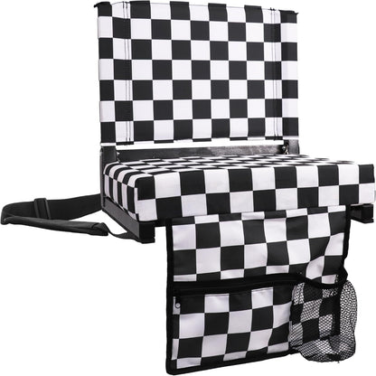 Asiento de estadio Silla plegable Acolchada Portátil Respaldo