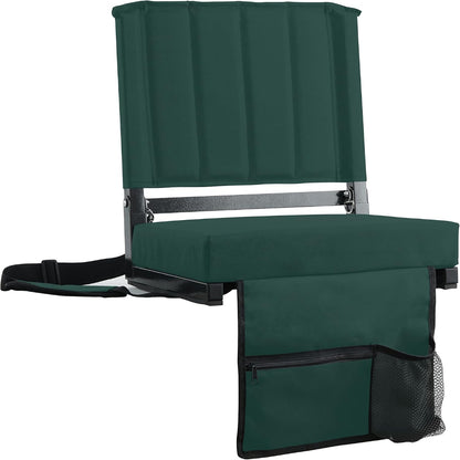Asiento de estadio Silla plegable Acolchada Portátil Respaldo