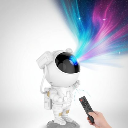 Starry Sky Projector Astronaut LED Night Light Remote Control