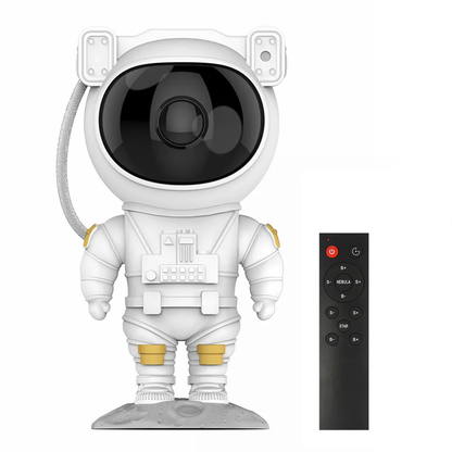 Starry Sky Projector Astronaut LED Night Light Remote Control