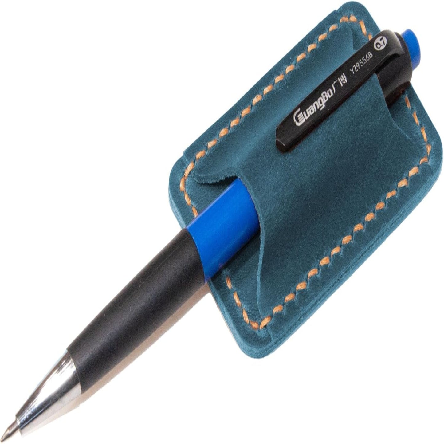Stiftehalter Leder Doppel Schlaufe Notizbuch
