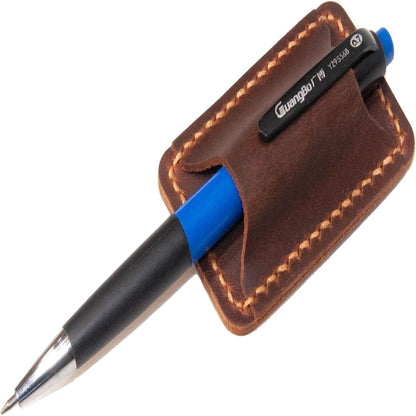 Stiftehalter Leder Doppel Schlaufe Notizbuch