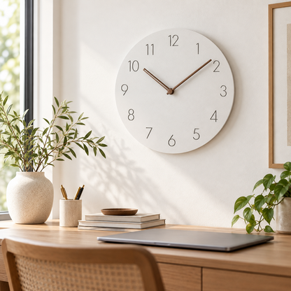 Stille Wanduhr Für Schlafzimmer Nordisches Design