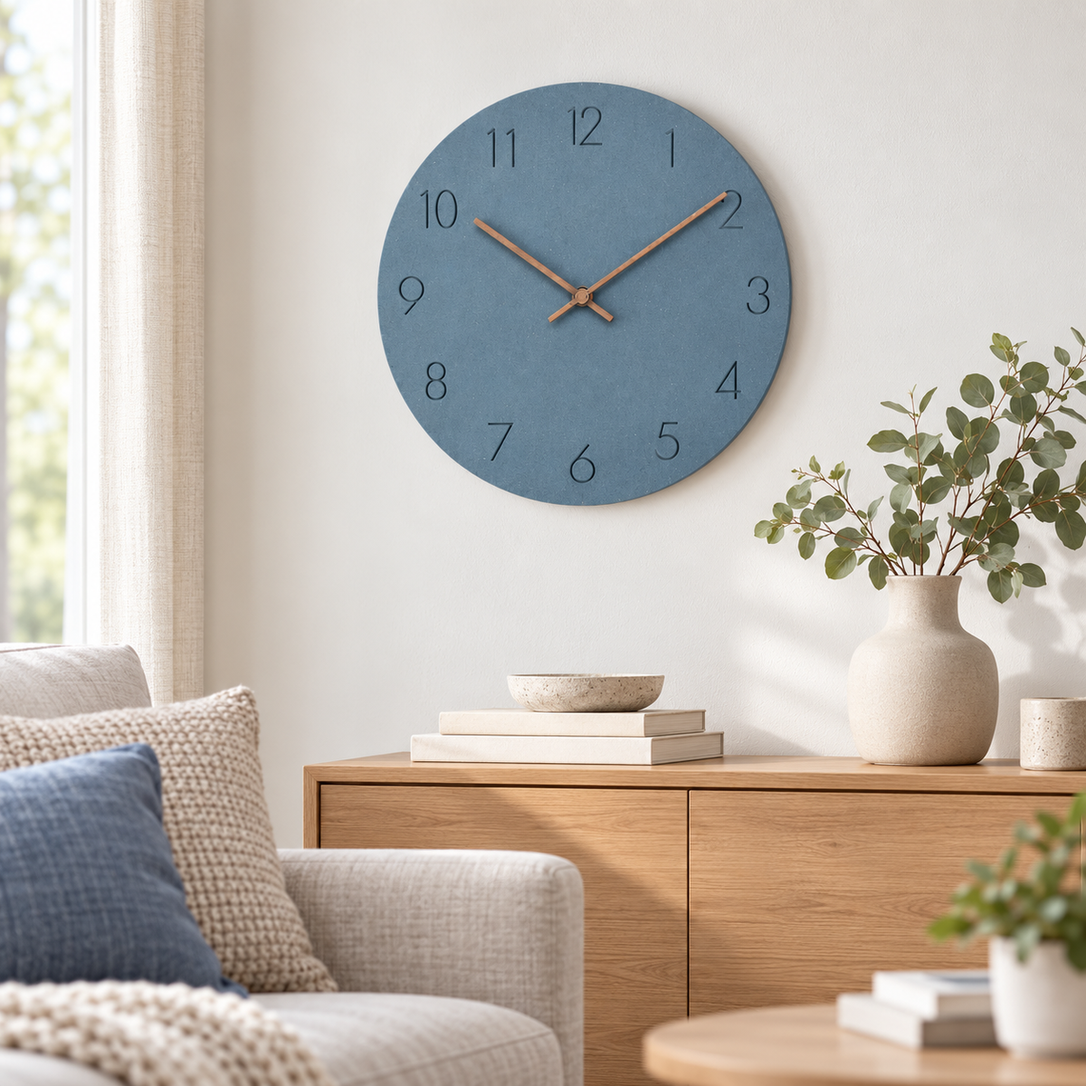 Stille Wanduhr Für Schlafzimmer Nordisches Design