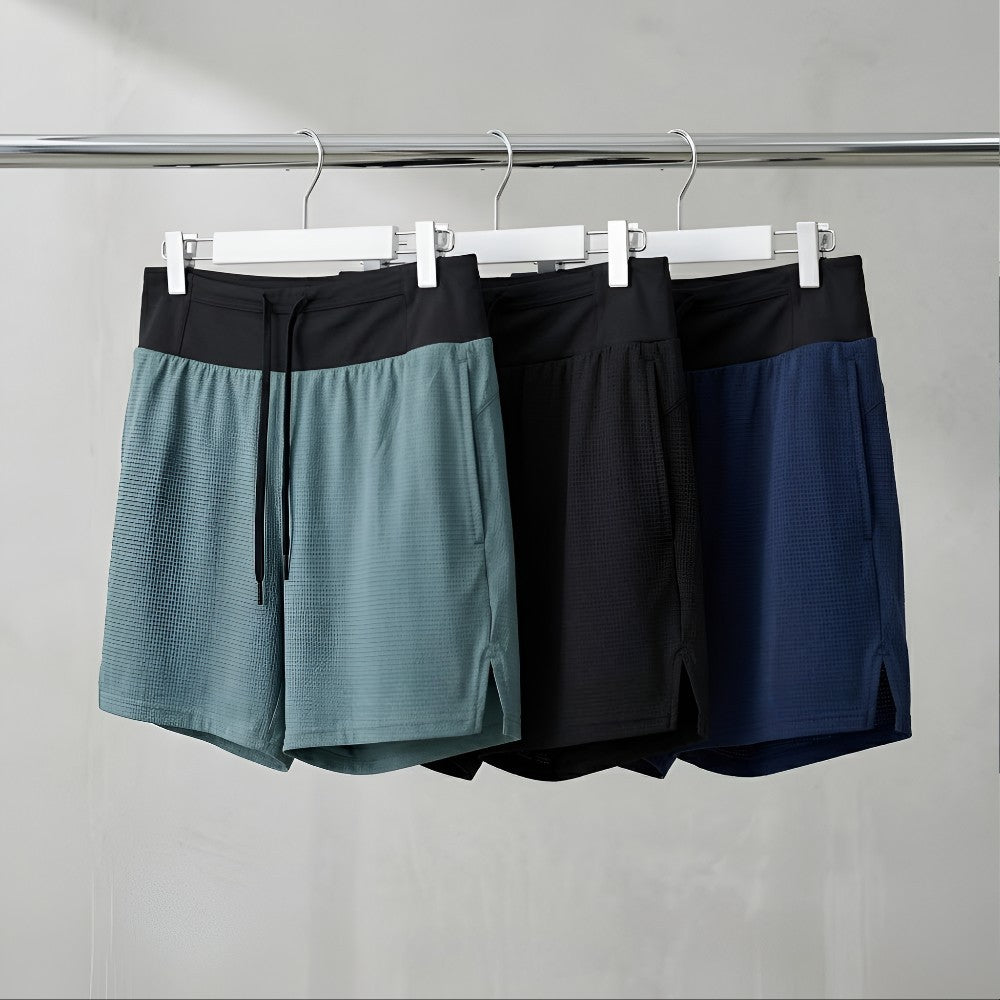 Men's running shorts sport shorts with pockets running training jogging