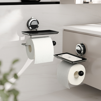 No-Drill Suction Stainless Steel Toilet Paper Holder – Rustproof & Easy to Install - Image 10