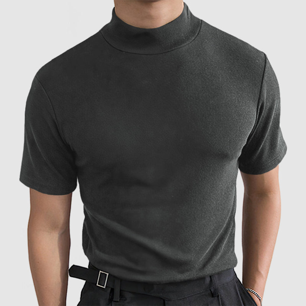 Maglia Uomo Collo Alto Autunno Inverno Confortevole