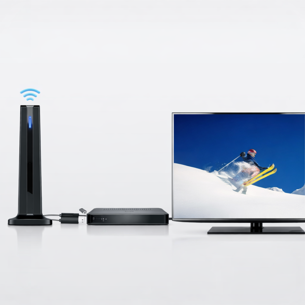 TV Antenna Indoor Digital TV Wireless 360° Reception