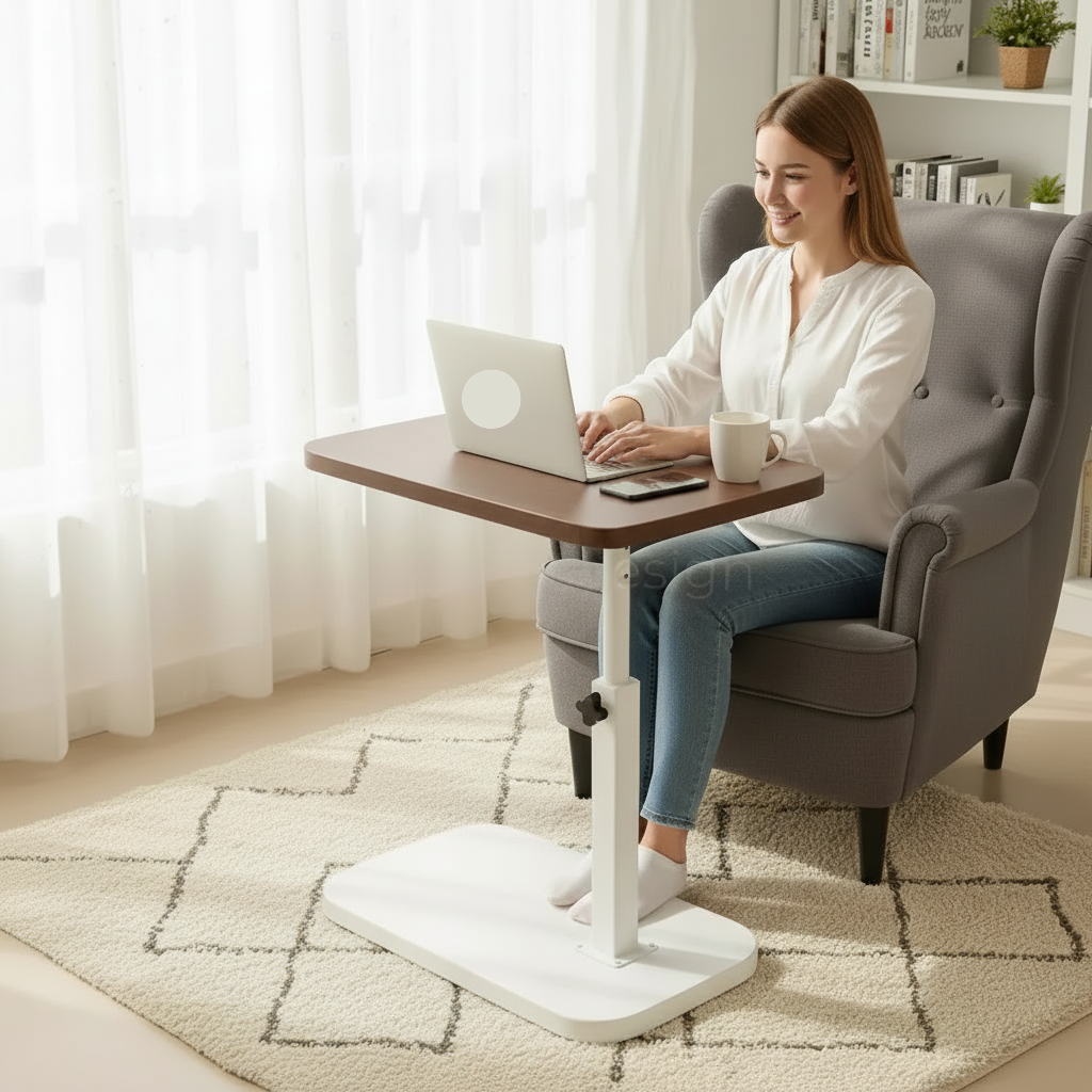 Table multifonction salon bureau flexible élégante