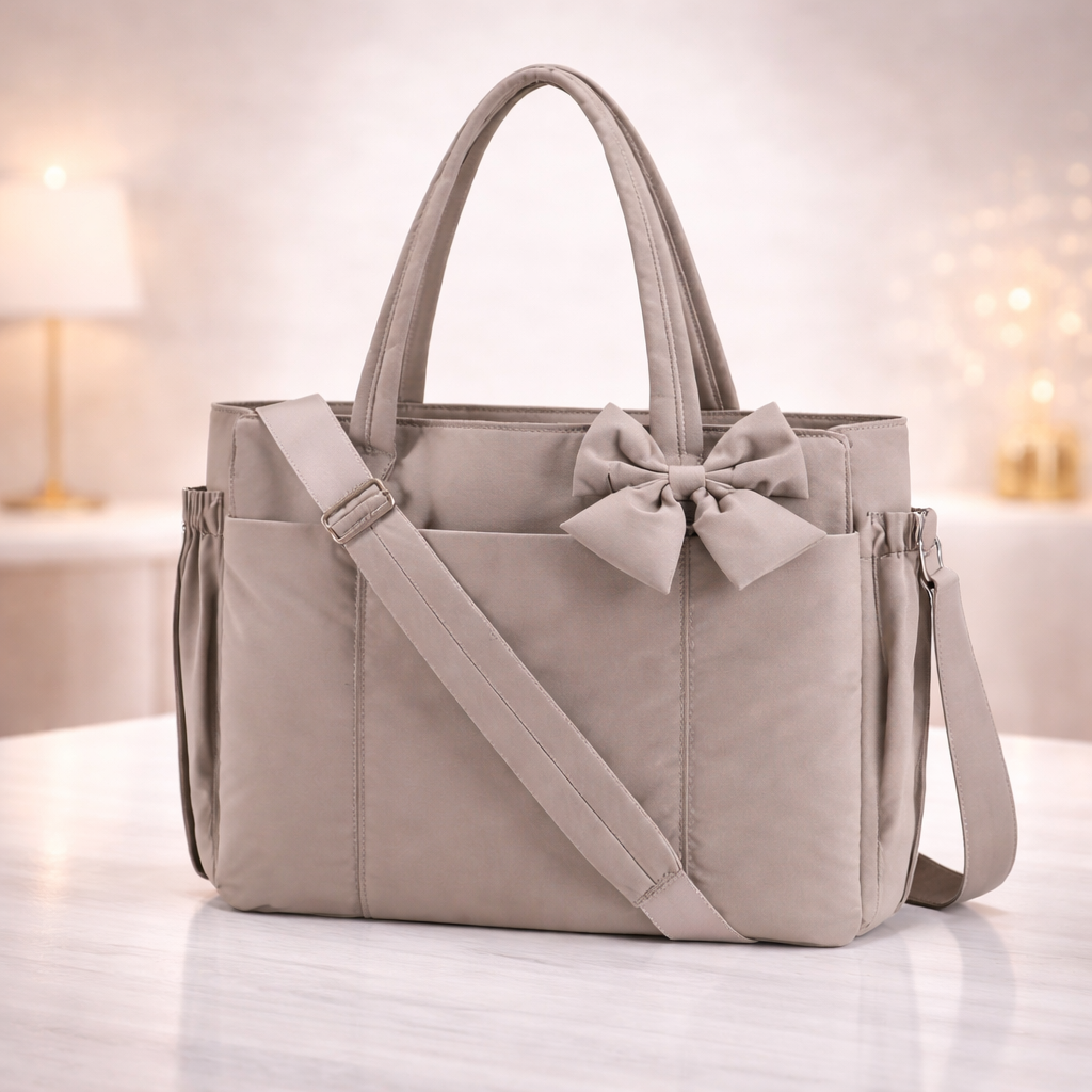 Tasche Schleifen Handtasche Tragetasche Alltag Reise