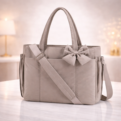 Tasche Schleifen Handtasche Tragetasche Alltag Reise