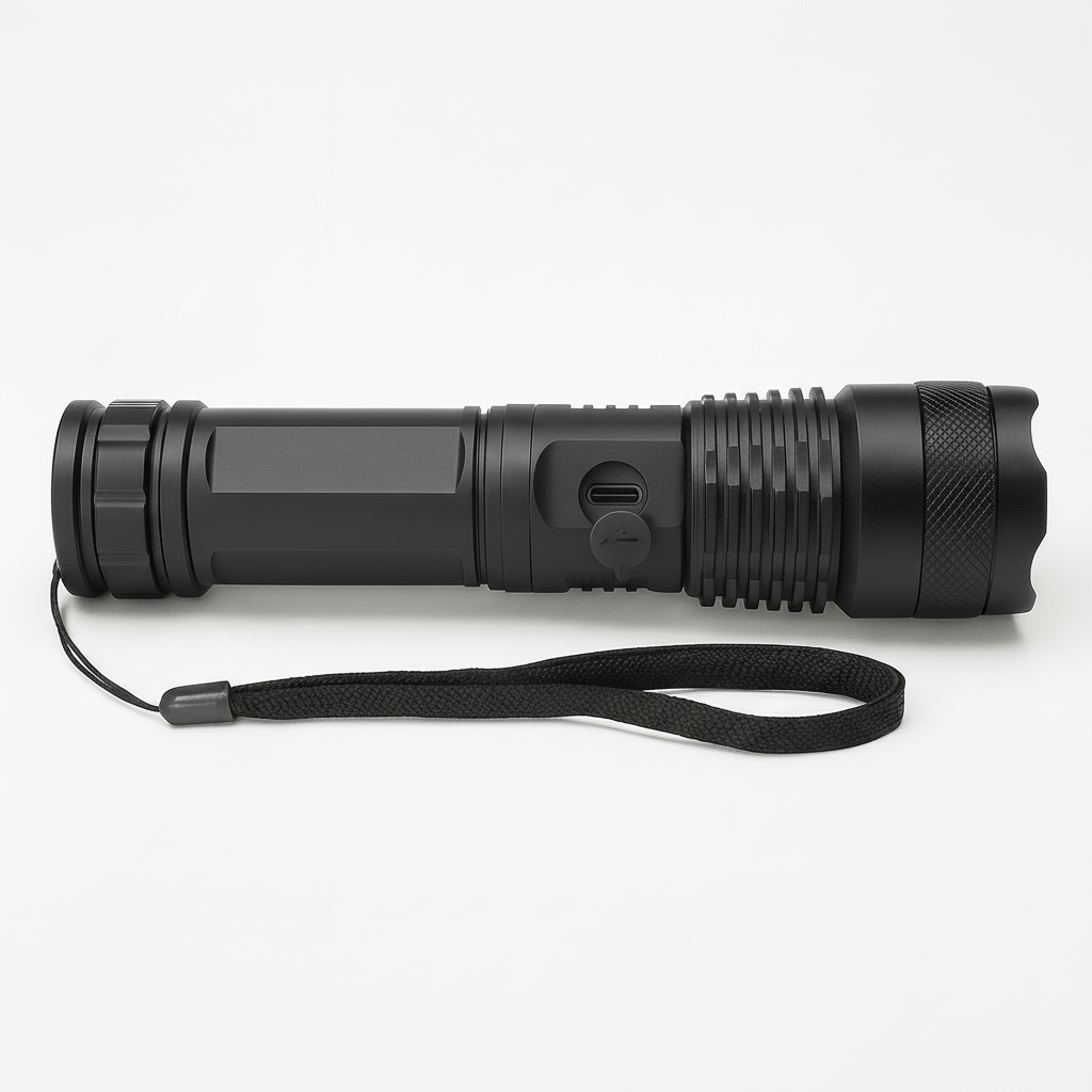 Flashlight LED Aluminium Outdoor Rechargeable Ultra Bright