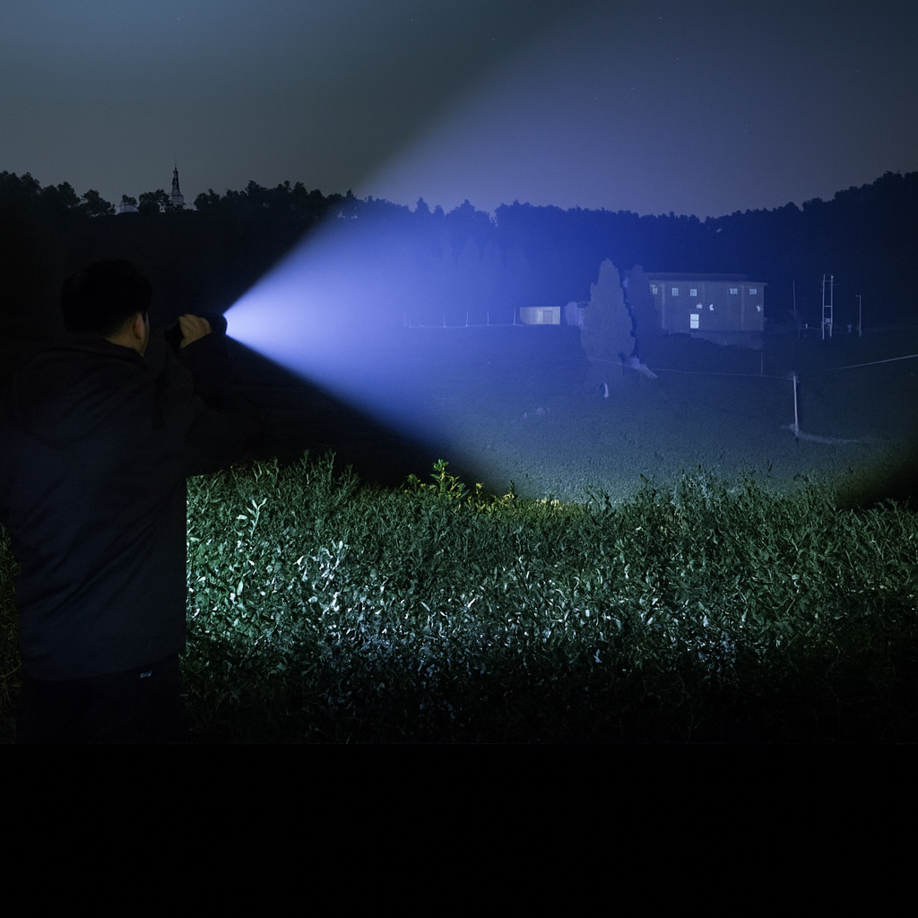 Flashlight LED Aluminium Outdoor Rechargeable Ultra Bright