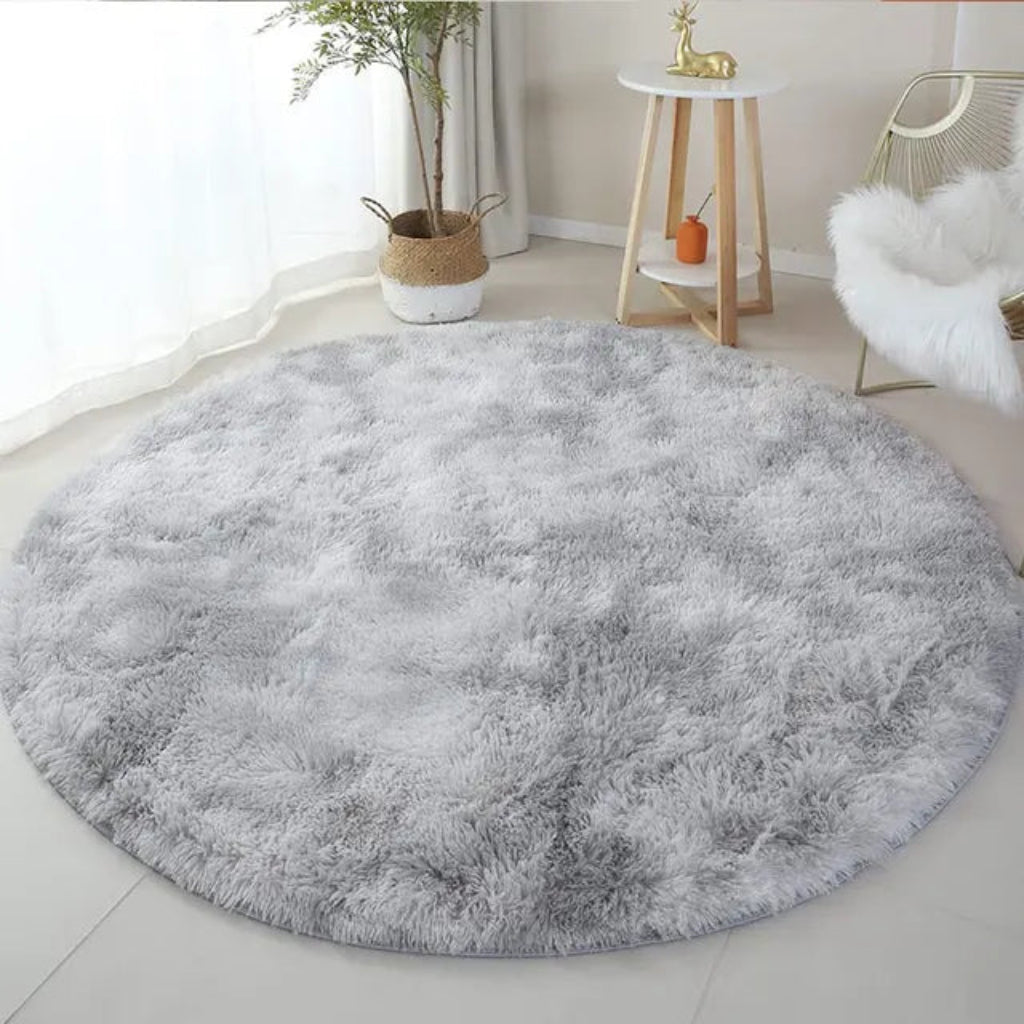 Carpet Fluffy Round Living Room Cuddle Soft Bedroom