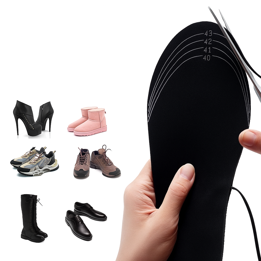 Thermal Shoe Inserts Insoles Heating Insoles Winter Warmth Comfort
