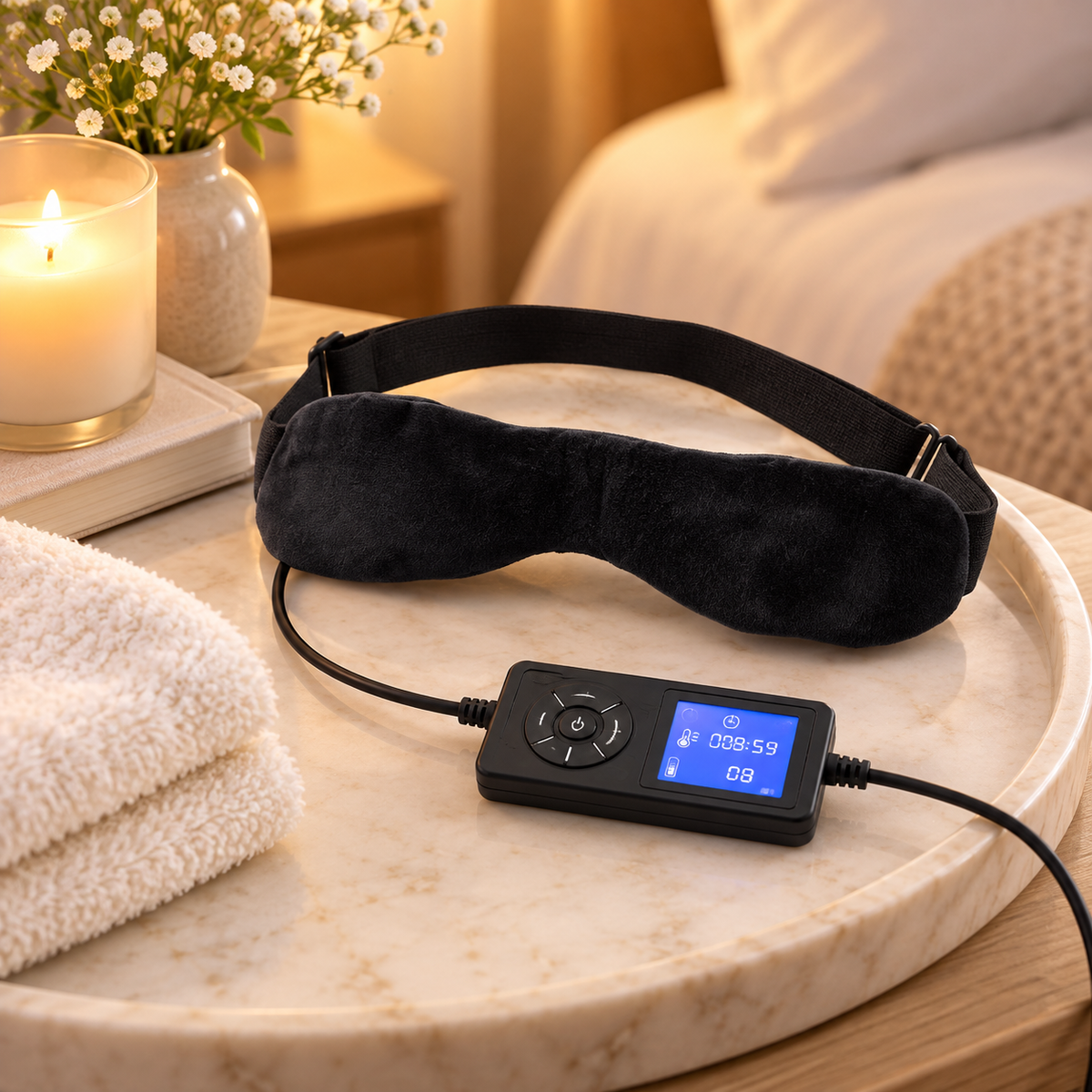Thermische Augenmaske Wärme Elektrisch Augenpflege