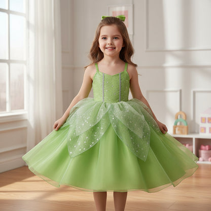 Halloween Kostüme Feenkleid Kinder Flügel Zubehörset