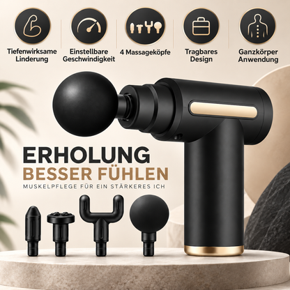 Tiefenwirksame Massagepistole Für Muskelentspannung Tragbar