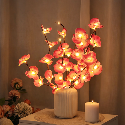 Decorazione da tavolo rami luminosi LED a batteria