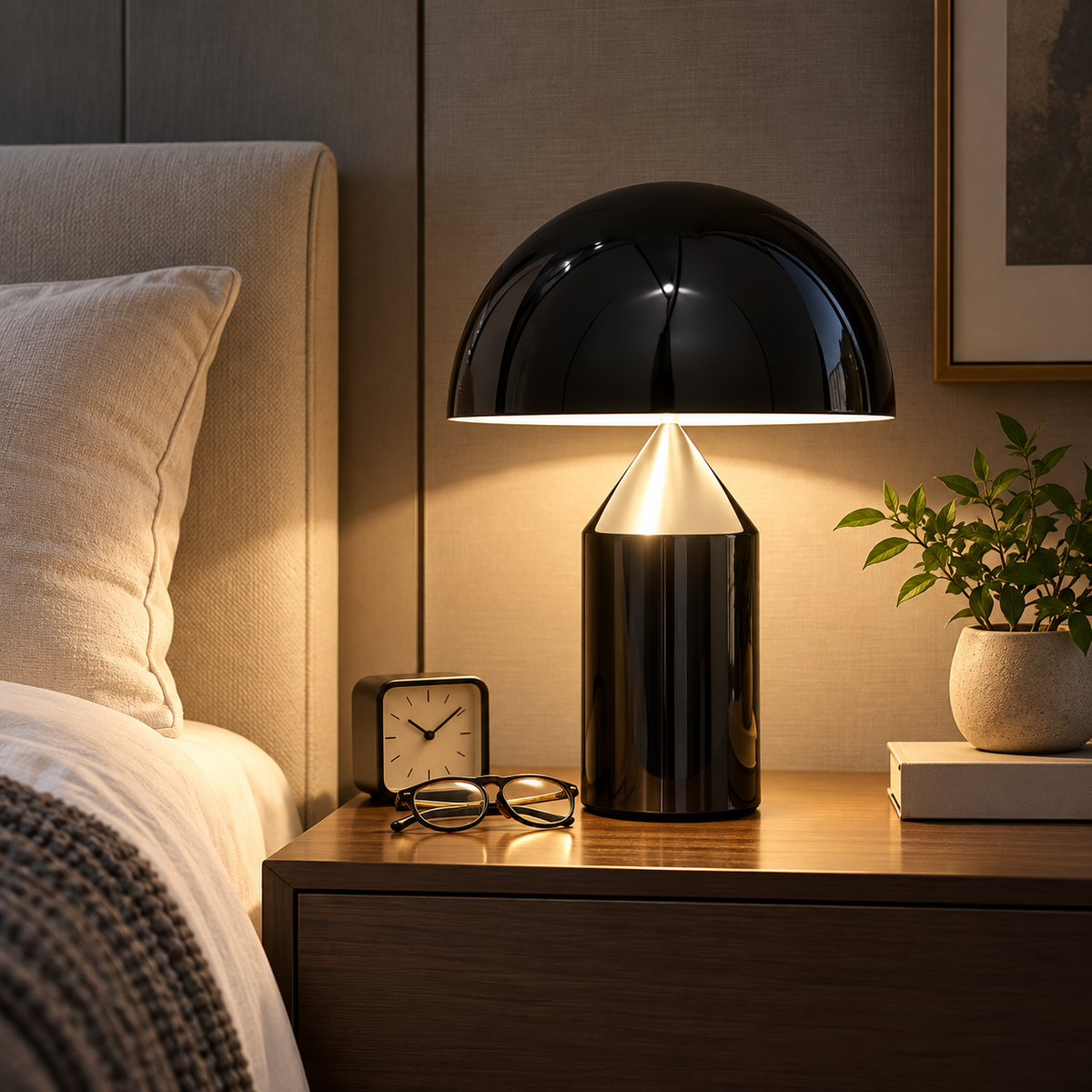 Tischlampe Mit Verstellbarer Helligkeit Moderne Schlafzimmer