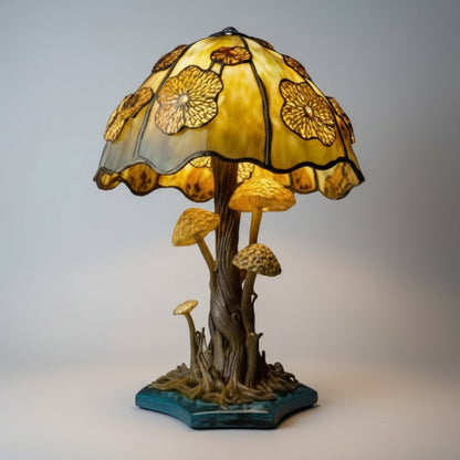 Table Lamp Mosaic Mushroom Decorative Indoor Lighting