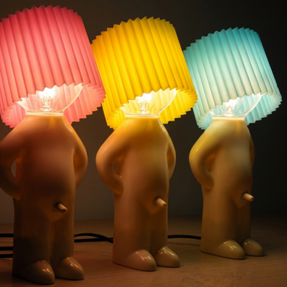 Lámpara de mesa LED moderna espiral para dormitorio, regalo