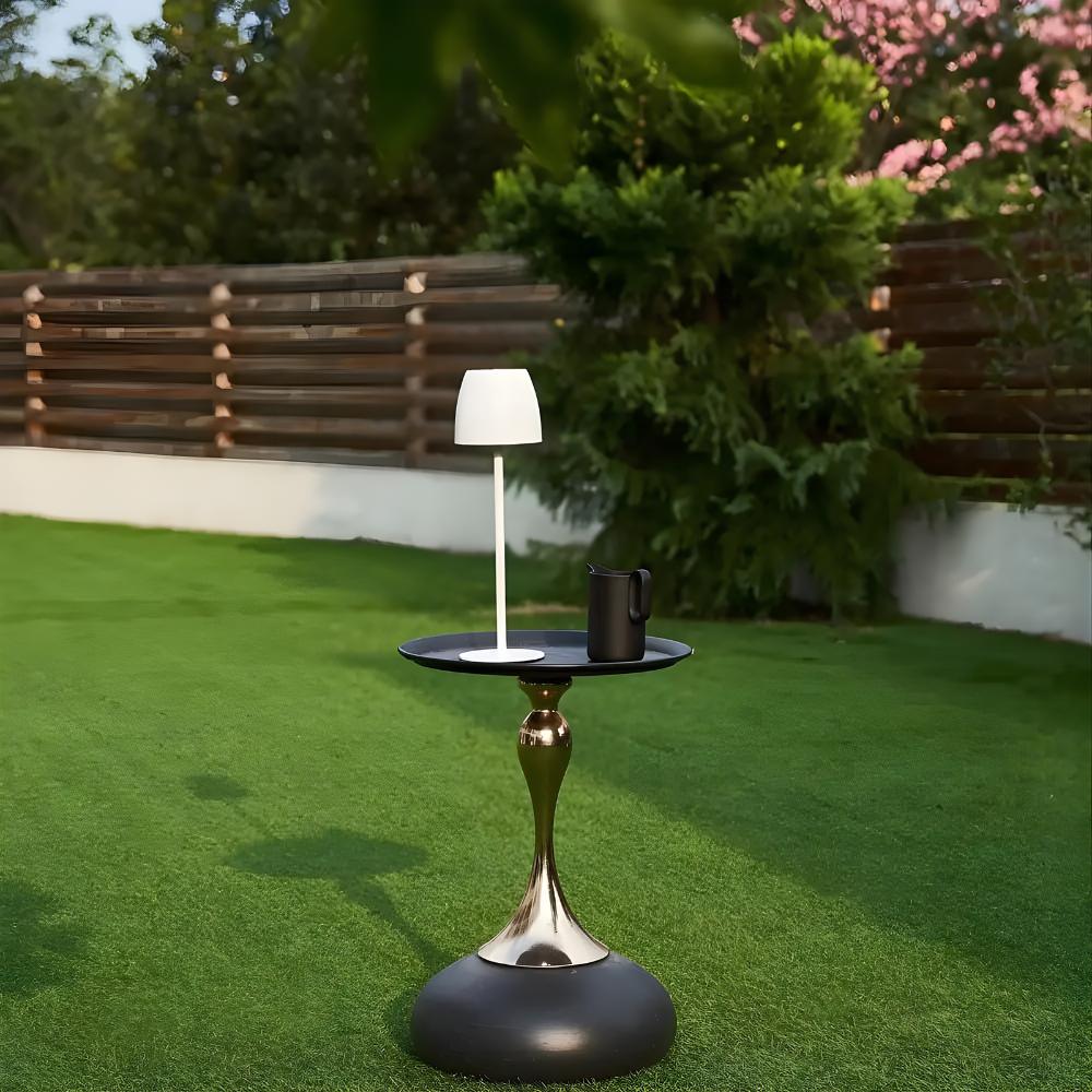 Tischlampe Metall Dimmbar Kabellos Wasserdicht Modern Design