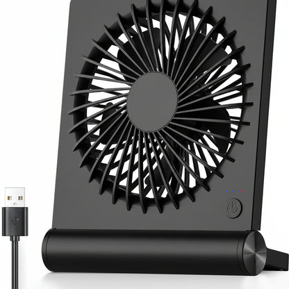 Ventilador de mesa USB silencioso portátil para escritorio