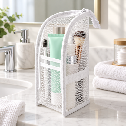 Toilettenartikel Tasche Mit Fächern Reise Toilettenbeutel