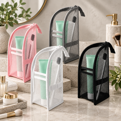 Toilettenartikel Tasche Mit Fächern Reise Toilettenbeutel