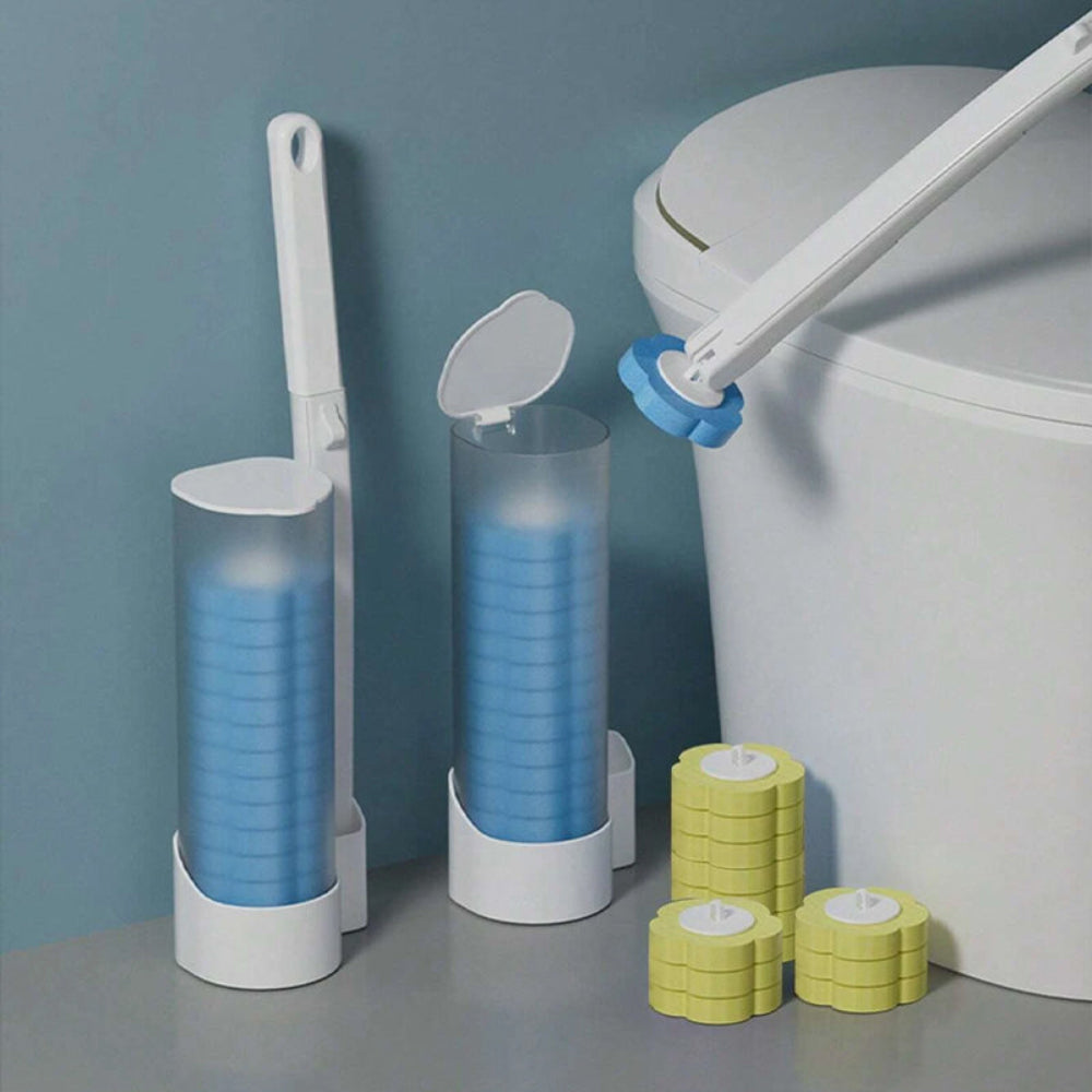 Disposable Toilet Brush Cleaning System Hygienic Practical