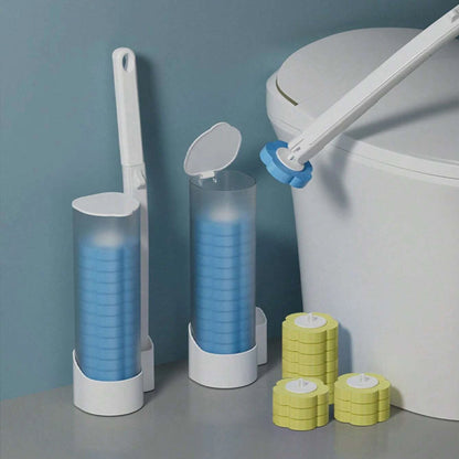 Disposable Toilet Brush Cleaning System Hygienic Practical