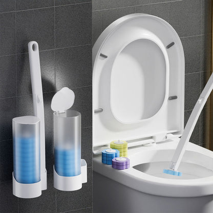 Disposable Toilet Brush Cleaning System Hygienic Practical
