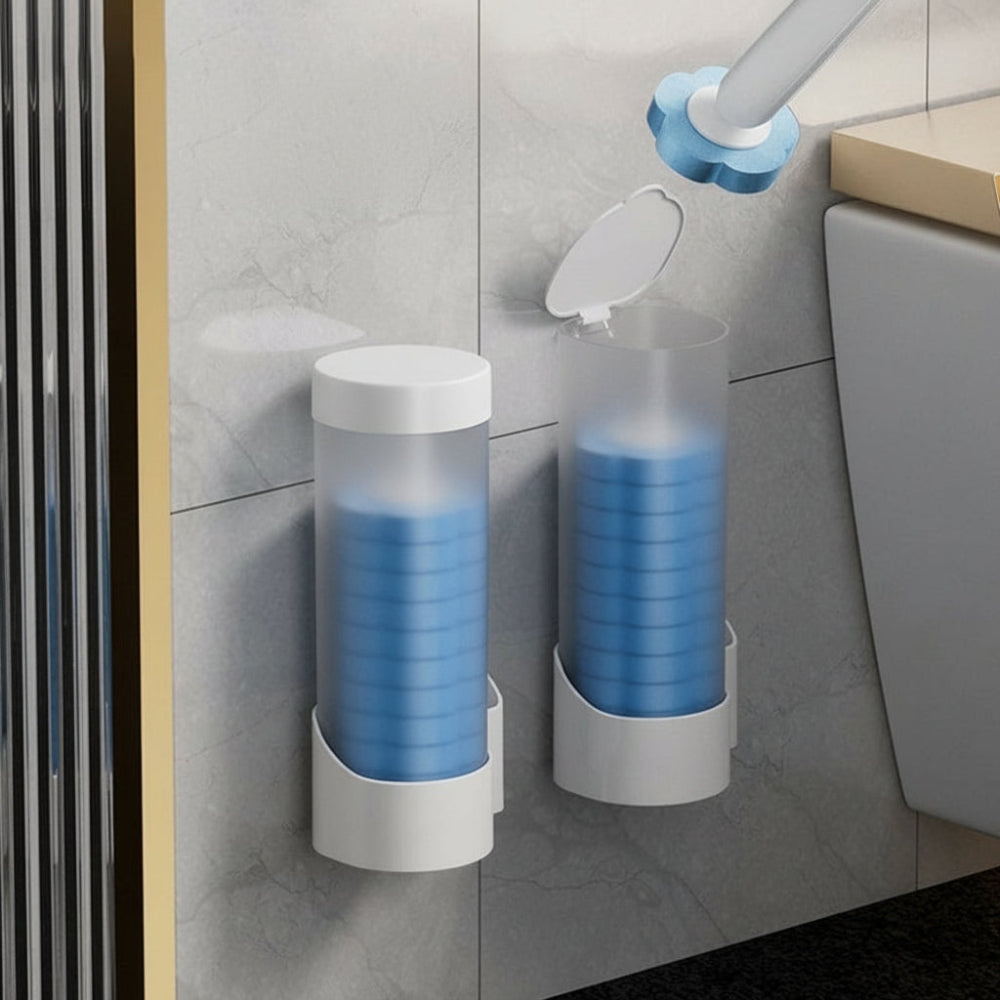 Disposable Toilet Brush Cleaning System Hygienic Practical