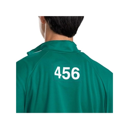 Survêtement vert pour homme en polyester