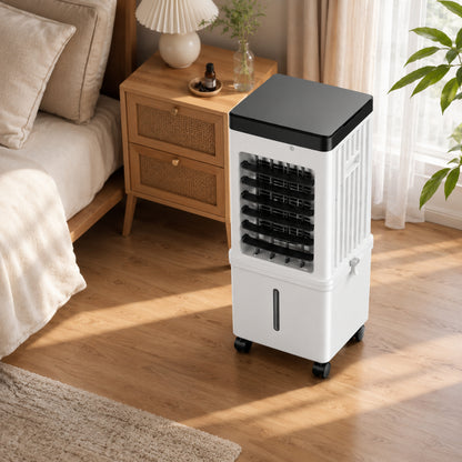 Portable Air Conditioner White Plastic 3 In 1 Cooling Unit