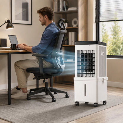 Portable Air Conditioner White Room Cooling Unit Remote Control