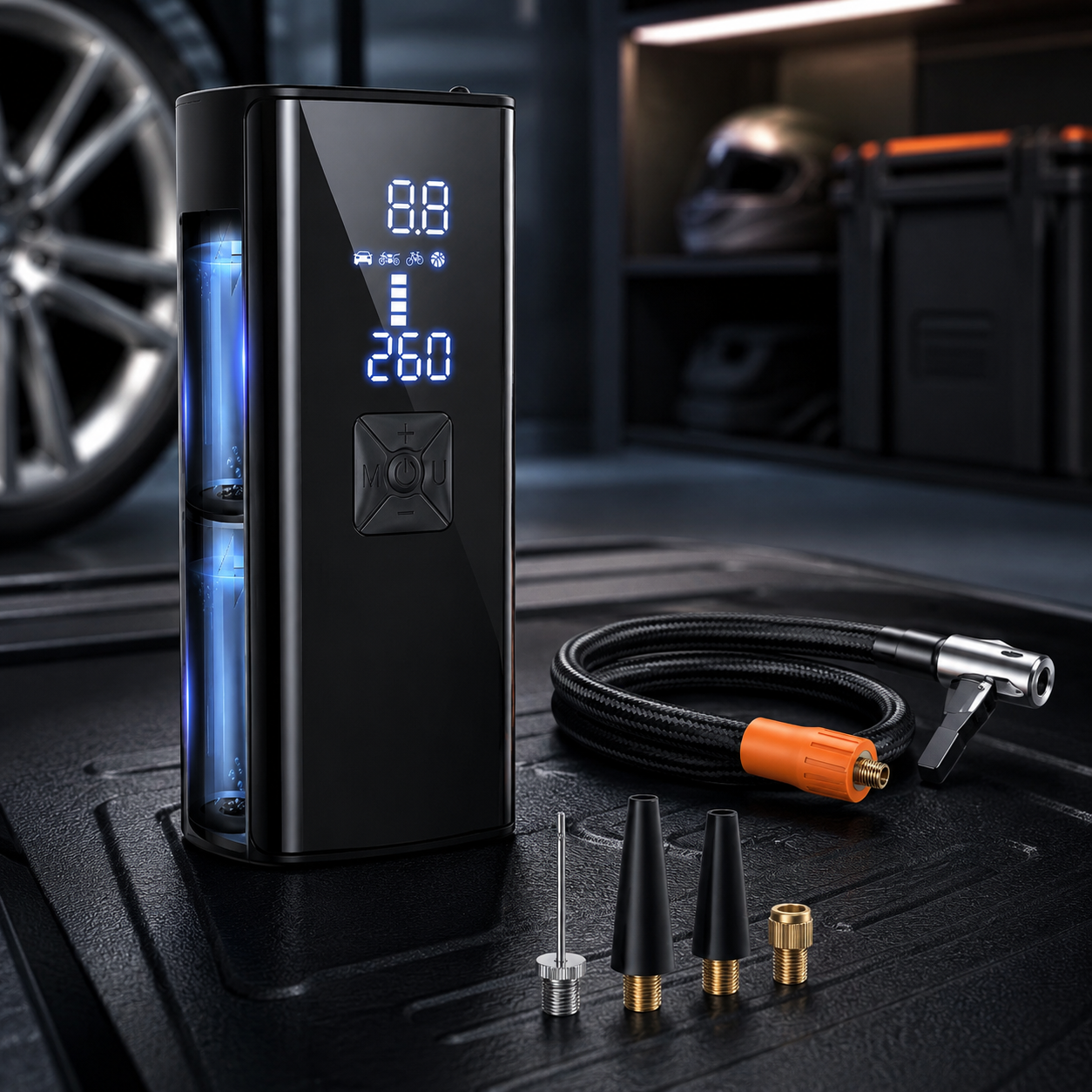 Tragbare Luftpumpe Elektrische Luftpumpe Für Auto Kompakt