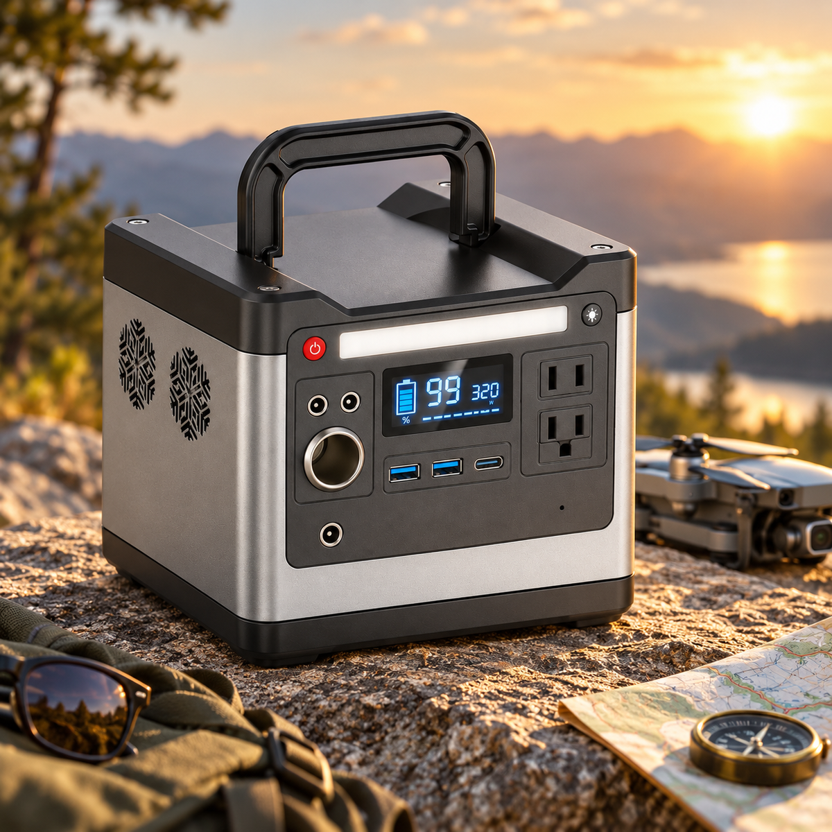 Tragbare Powerstation Für Camping Leistungsstark