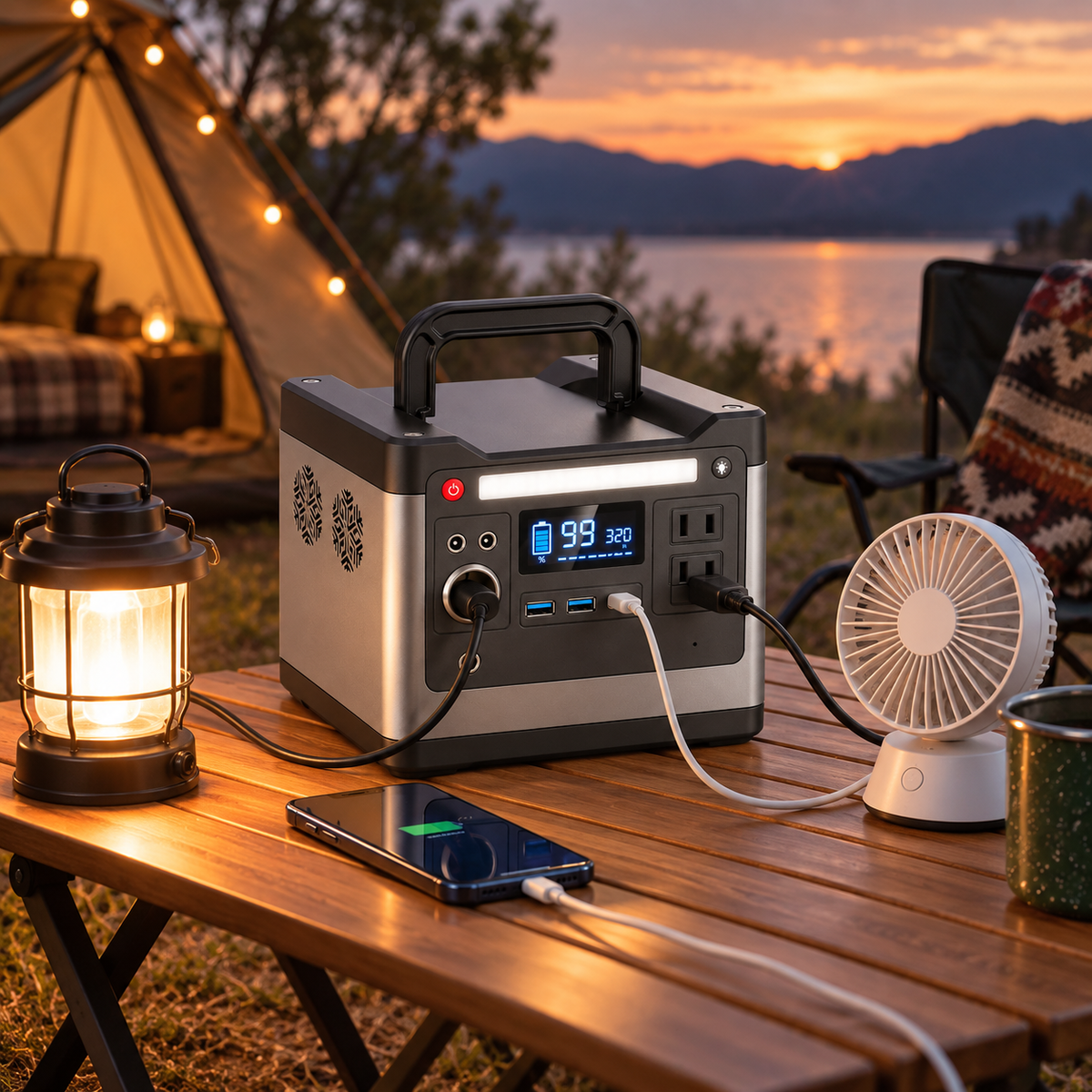Tragbare Powerstation Für Camping Leistungsstark